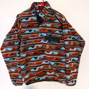 RARE Patagonia Synchilla fleece pullover jacket